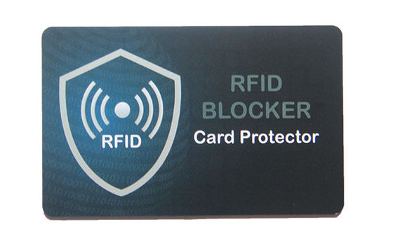 金融銀行カード札入れの保証のためのRFIDの受動の妨害カード