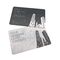 ポリ塩化ビニールのABSペット材料で互換性があるFM1208白いRFIDのスマート カードRFID Classic®1k