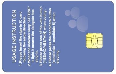 ATMEL 24C256シリーズによってはホテルの鍵カードのためのスマート カードが接触する