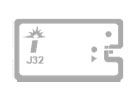 ウェット インレイ AZ-4(J32) 8 * 15 mm アンテナ Impinji モンツァ 3 チップ