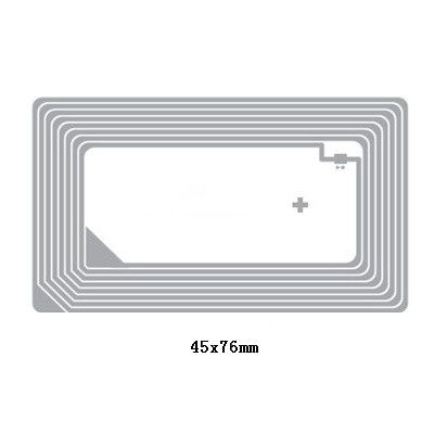 RFIDの古典的な®  SLIの破片が付いている85.5*54mm HF RFIDの象眼細工ペット材料